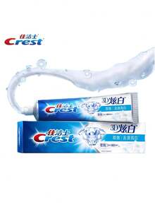 Crest 3D Whitening Double Effect Toothpaste Reduces Bad Breath And Fresh Breath 120g Teeth Whitening