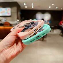 1pc Customizable Full-Print Photo Wavy Macaron Phone Case, Suitable For Samsung S24/S25 Ultra, 14 Ultra/Redmi Note13 Pro, 16/15/14 Plus/13 Pro/12 Pro Max/11/Xs Max/8/7/6 Plus. It Is Clear, Fashionable, Vibrant, Cute, And Minimalist, Perfectly Matching Your Phone. It Is A Unique Personalized Halloween, Christmas Gift For Friends, Girlfriends, And Mothers.