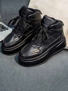 Zapatos deportivos casuales retro a juego para hombres, con cordones, versátiles para exteriores, fiestas, oficina, todas las estaciones