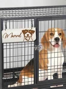 Customized Pet ID Tags, Decorative Wooden Signs, Cage Labels, Dog House Labels, Cat Labels, Hamster Labels, Bird Labels, Fish Labels, Rabbit Labels, Guinea Pig Labels, Labels, Cute Pet Food Bowl Labels, Pet Bed Labels, Christmas Decorative Gifts - Multicolor - View 2