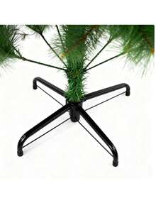 New 3D Realistic Artificial Christmas Tree With Dense Needles, Multiple Sizes Available - Green - View 4