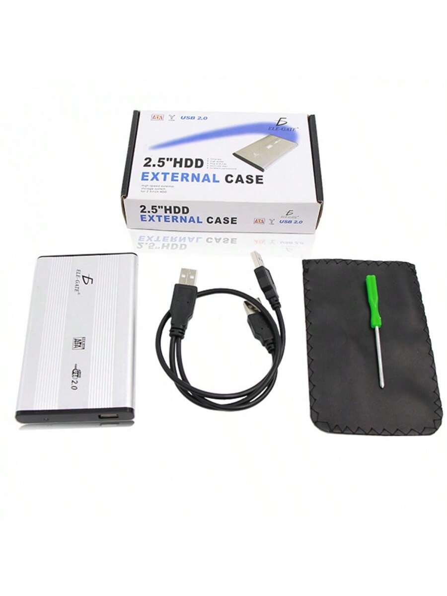Caja de encierro para disco duro 2.5 SATA con USB 2.0