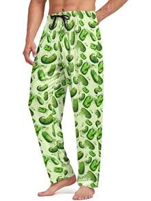Mens Pajama Pants, Soft Lounge Sleep Pants With Pockets Lightweight Long Pajama Bottoms For Menhalloween - 泡菜貓 - 查看 6