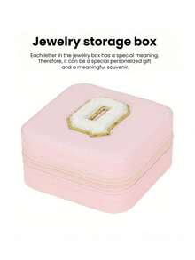 1件套旅行首饰盒, 字母首饰盒, 多功能首饰收纳盒, 首饰整理与收纳, 紧凑型首饰盒, 旅行收纳配件, 化妆品收纳盒, 指甲油收纳盒, 首饰收纳盒, 邮轮必备品, 旅行必备品, 戒指、项链、耳环首饰收纳, 个性化礼品, - 彩色 - 查看 35