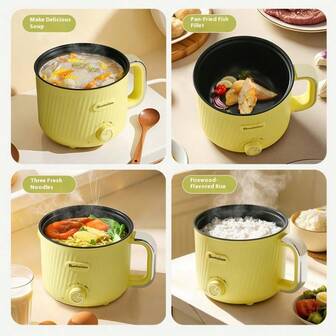 Multifunctional Cooking Pot And Pressure Cooker, Integrated Basket, Multiple Cooking Modes (Such As Boiling, Steaming, Stewing, Frying, Stewing), Small Cooking Pot
