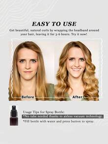 9 pièces Set de fer à friser sans chaleur, coiffure ondulée naturelle facile, boîte cadeau, sans chaleur, accessoire de voyage, coiffure, fer à friser, fer à friser sans chaleur, fer à friser, outil de frisage, diffuseur de cheveux, cheveux, voyage, produits de soins capillaires, outils de coiffure, salon de coiffure, coiffeur, équipement de salon de coiffure - Multicolore - Voir 4