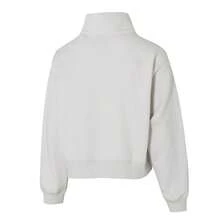 Under Armour Sudadera casual y holgada con cuello alto para mujer, suave y cómoda