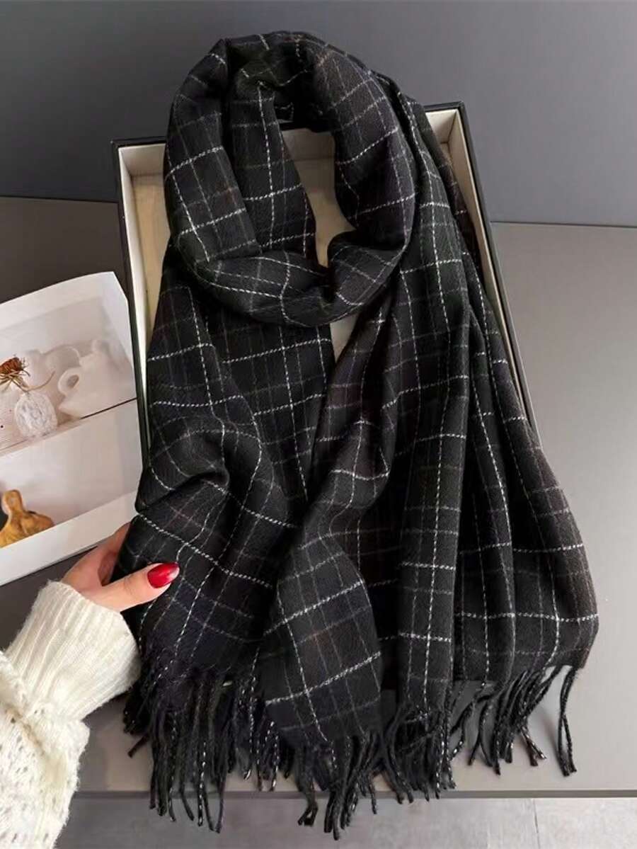 Plaid Casual Polyester