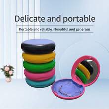 1 pièce Boîtier d'aligneur invisible, boîte de rangement avec miroir magnétique, boîtier de rétention orthodontique portable, boîte à bijoux - Multicolore - Voir 3