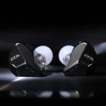 C C A CCA FL A - Wired Noise Cancelling Earbuds, In-Ear HiFi Headphones, Dynamic Driver IEM, Powerful Bass Earphones With 3.5mm Plug, Suitable For Musicians, Audiophiles, Singers, DJs, Comes With EVA Storage Case