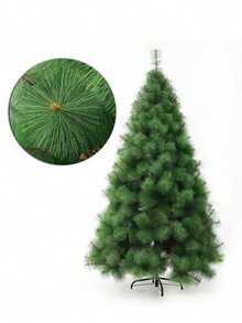 New 3D Realistic Artificial Christmas Tree With Dense Needles, Multiple Sizes Available - Green - View 13