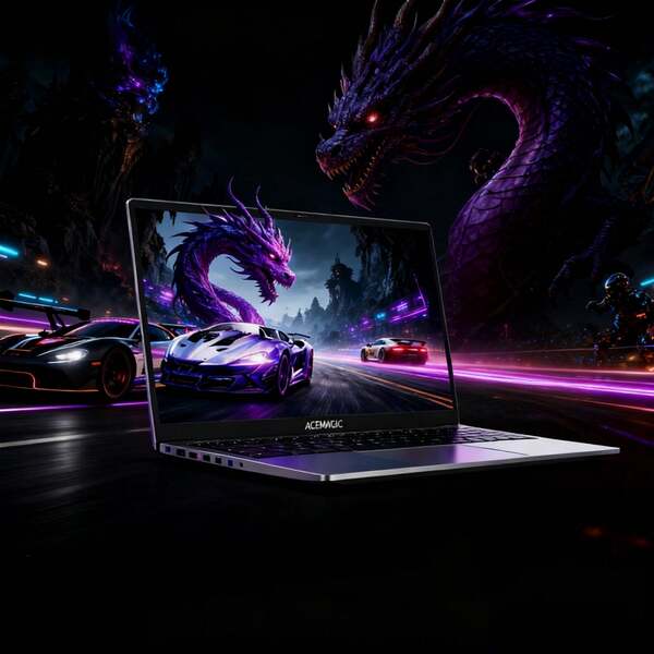 ACEMAGIC ACEMAGIC 2025 LX15Pro Laptop, AMD Ryzen-7 7730U, 16GB RAM 512GB NVMe SSD, 15.6-inch FHD IPS Display, Windows 11 Laptop, WiFi 6 BT5.2, HD/MI Type-C, Work/Home Laptop