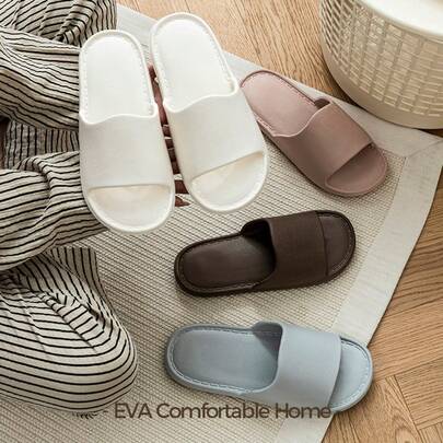 EVA拖鞋，居家卫浴适用，舒适防滑，防臭，春夏必备，伴娘礼物，房间装饰，卧室装饰，沙滩，旅行，男女皆宜，度假，妇女节礼物，旅行必备，婚礼回礼，Y2K风格，卧室，女性汽车配件，厨房装饰，可爱小物