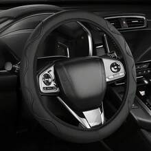 1 件通用波浪压花汽车方向盘套（无内圈），汽车配件 - 彩色 - 查看 11