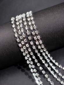 1pc Fashionable Multilayer Sexy Shoulder Chain Body Jewelry For Women