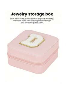 1件套旅行首饰盒, 字母首饰盒, 多功能首饰收纳盒, 首饰整理与收纳, 紧凑型首饰盒, 旅行收纳配件, 化妆品收纳盒, 指甲油收纳盒, 首饰收纳盒, 邮轮必备品, 旅行必备品, 戒指、项链、耳环首饰收纳, 个性化礼品, - 彩色 - 查看 11