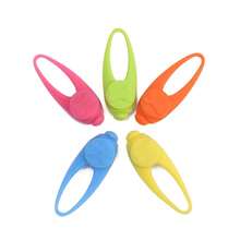 Colar de Cachorro com LED, Luz de Caminhada para Cachorro Brilhante, Anti-Colisão, Anti-Perda, Guia de Silicone para Caminhada Noturna