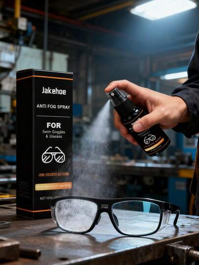 防雾眼镜喷雾，眼镜防雾清洁液，清晰视野镜片护理便携式喷雾