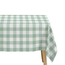 Sage Green Gingham Party Tablecloth Decorations 3 Pack Green Checkered Disposable Plaid Party Supplies Tablecover For Birthday Baby Shower Bridal Wedding 55in X 86in