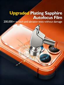 3 buc sticlă securizată pentru lentilele camerei, folie de protecție transparentă HD, pentru iPhone 17 Pro Max 16 15 14