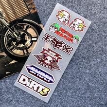 AD 防水防晒反光车贴赞助摩托车贴纸头盔贴电动车摩托车装饰划痕修复 - 彩色 - 查看 13