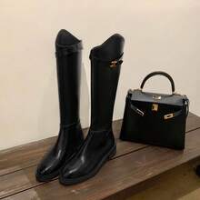 Women Western Boots - 黑色 - 查看 2
