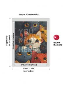 5D Custom Diamond Painting Kits, DIY Personalized Diamond Art Photo With Your Own Pictures, Customised Diamond Painting Kits Full Drill For Adults, Dog, Friends, Loves, Perfect For Room Decor.Custom Personalized 5D DIY Diamond Art Painting Kit, Custom Home Decor Diamond Art Painting, Unique Thanksgiving Valentine'S Day Gift - Multicolor - View 28