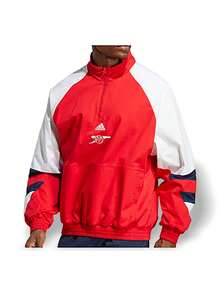 Áo thun thể thao Adidas Arsenal Icon dành cho nam, nhẹ, thân thiện với da, có khóa kéo, dáng thường, thoáng khí, dễ phối đồ, thích hợp cho phòng tập thể dục, tập luyện đường phố, du lịch, màu đỏ HT7152 - màu đỏ - Xem 1
