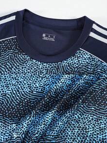 2pcs Argentina Football Jersey, Customized Soccer Uniform, 2526 Football Shirt, Men's Personalized Football Uniform, Men's Sports Suit, Running Set, Summer Men's Set, Men's T-Shirt Set, Football Jersey, Personalized Football Uniform, Football Jersey With Number Printing, Suitable For Football, Badminton, Basketball, Cycling