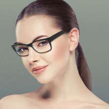5PCS Fashion Two-Tone Reading Glasses, Classic Rectangular Frame Readers, Comfortable Lightweight Eyeglasses For Daily Reading With Strength +1.0~+4.0 - Nhiều màu - Xem 7