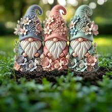 1 件迷人的 2D 亚克力花盆 - 防水、防刮、耐化学腐蚀 - 非常适合室内和室外花园装饰、花盆 | 富有想象力的花园装饰 | 耐用的亚克力 - 淺灰色 - 查看 8