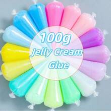 3 Bottles/Set Candy Color Simulated Cream Gel, Colorful Cream Clay DIY Phone Case Tools/Handmade Decor, Silicone Cream Adhesive For DIY Jewelry Making, Phone Case, Hair Clip Crafts