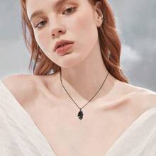 Seiyang Skull Necklace Sterling Silver Skull Pendant Birthday Halloween Gothic Jewelry Gift Skeleton Necklace For Goth Lovers With Gift Box