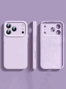 Funda de silicona líquida de alta calidad compatible con iPhone 17 Pro Max, 17 Pro, 17 Air, 17, 16, 15, 14, 13, 12, 11 Pro Max Plus. Piel suave y amigable, resistente a golpes.