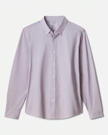 Men's Commuter Shirt, Performance Dress Shirts For Men, Machine Washable, Wrinkle Resistant, Slim Fit Button Down Shirthalloween - Nightshade Oxford - View 2