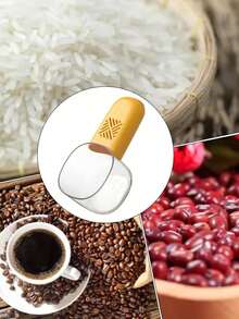 1 Muỗng đong gạo, ngũ cốc, ngũ cốc, chống ẩm và côn trùng, thang chia độ, thìa đong cà phê, cốc chia phần thực phẩm, đa chức năng, thiết kế chống ẩm cho tiệm bánh, nhà hàng, cắm trại, nướng, nấu ăn, phục vụ - Xem 6