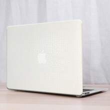 DTangLsm Compatible With Crocodile  Air 13 Inch Case 2022 2021-2018 M1 A2337 A2179 A1932, Crocodile Textured Leather Hard Shell Alligator Skin Case For  Air M1+Keyboard Cover, Silver - A30-鱷魚白 - 查看 10