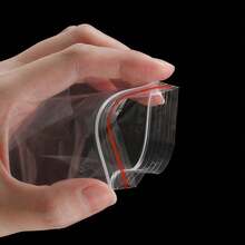 100Pcs Multiple Sizes Transparent Ziplock Plastic Bag Jewelry Beads Bracelets Storage Small Business Packaging Supplies - OPP自黏包裝袋 - 查看 5