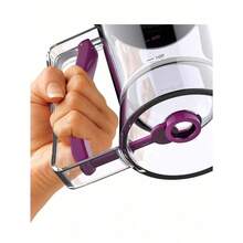 Dispensador de Mezcla Para Panqueques, Galletas, Pasteles - Morado - Ver 5