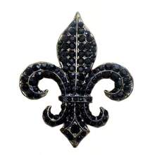 Zinklegierung Strass Kristall Diamant Anker Brosche, Weihnachtsgeschenk