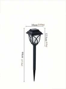 6pcs/2pcs Solar Outdoor Path Lights, Waterproof Garden Lights, Lawn Lights, Solar Lights Landscape Decoration Lighting For Courtyard/Garden/Landscaping/Sidewalk/Patio/Yard/Lawn Path LED Outdoor Lights