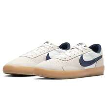 Nike SB Heritage Vulc 男女款舒适耐穿轻便低帮休闲滑板鞋 CD5010-102 - 米白藍 - 查看 1