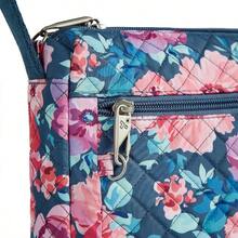 AntiTheft Classic Small East West Crossbody Bag Blossom Floral