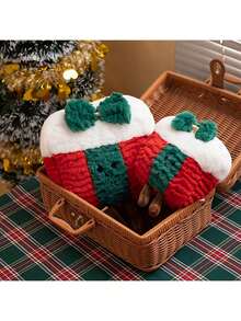 1 buah Bantal Hias Pohon Natal yang Menawan - Bantal Dekorasi Sofa & Kamar Tidur yang Lembut dan Dapat Dicuci - Hadiah Liburan yang Sempurna - MultiWarna - View 14