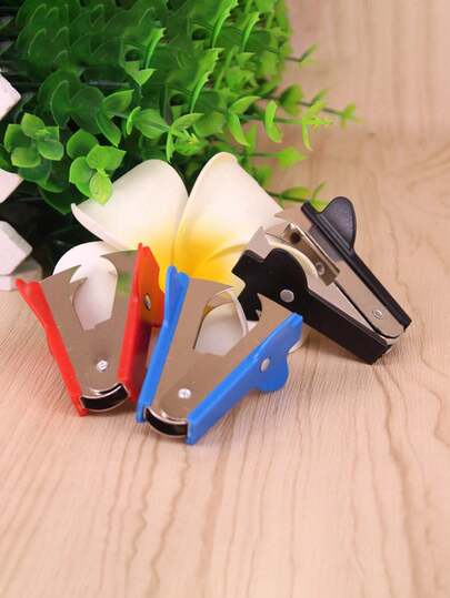 Book Mounting And Pulling Device, Clip-Type Book Mounting And Pulling Device, Book Mounting Machine Pulling Device, Staple Remover, Suitable For Home, School, Office, A Variety Of Colors