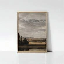 1 pezzo Stampa da parete vintage senza cornice di stile europeo | cartellone d'arte di stile country francese, decorazione da parete, stampa su tela, stampa di stile minimalista moderno, decorazione per soggiorno e camera da letto, decorazione per bagno, regalo ideale - Multicolore - Visualizzare 6