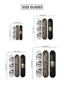 1 件无框 Y2K 豹纹滑板墙面艺术套装，3 件套复古酷女孩美学房间装饰，球形垃圾摇滚海报印刷品，适用于卧室宿舍公寓，时髦海报墙面装饰艺术，大学房间配件，送给少女的礼物 - 彩色 - 查看 8