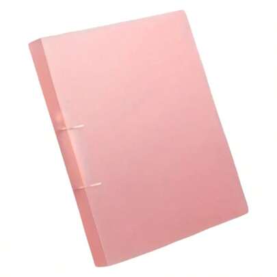 1 Kunststoff PP Ordner mit 2 Lochungen, A4 Ringbuch Dokumentenorganizer.