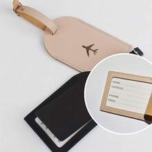 1 بطاقة تعريف أمتعة مخصصة شخصيًا للحقائب والحقائب الظهرية، بطاقات أمتعة ذات لون واحد، بطاقات اسم الأمتعة، بطاقات سفر أولية للأمتعة، ملصقات للحقائب الظهرية، إكسسوارات سفر أنيقة للأعمال، هدايا حفلات، سفر للأصدقاء والعائلة، أعياد الميلاد، عيد الميلاد، هالوين، حفلات الزفاف والشهر العسل، هدايا الفريق، هدايا تذكارية، الحب الأبدي - متعدد الألوان - مشاهدة 2