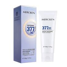 100g Creme de Limpeza Facial Clareador Meng Xi Lan Te, Adequado para Limpeza Facial